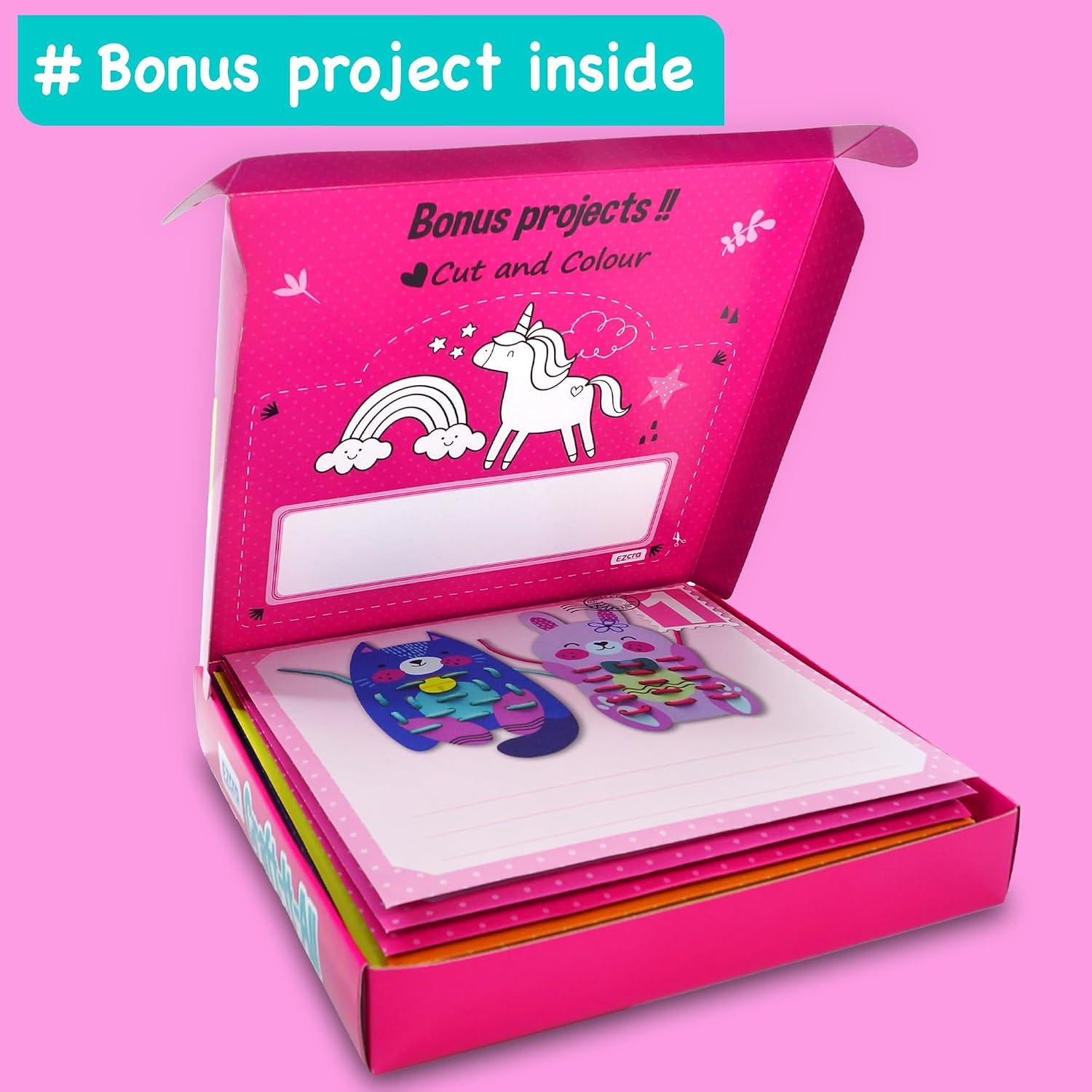 Kids Craft Box with 21 Projects