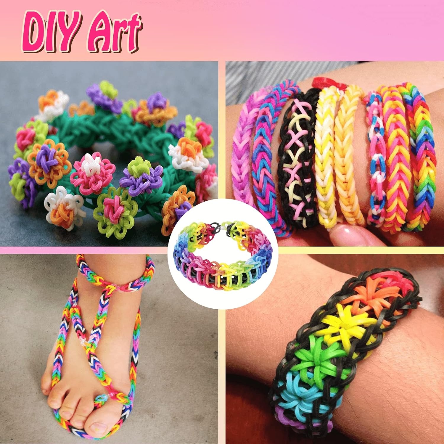 2500 Piece Loom Bands Kit