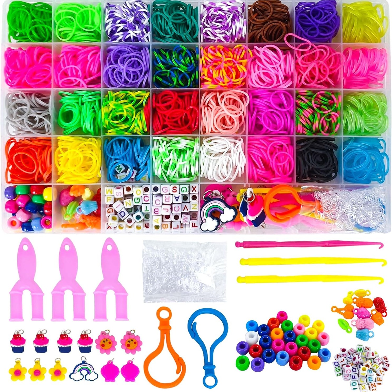 2500 Piece Loom Bands Kit