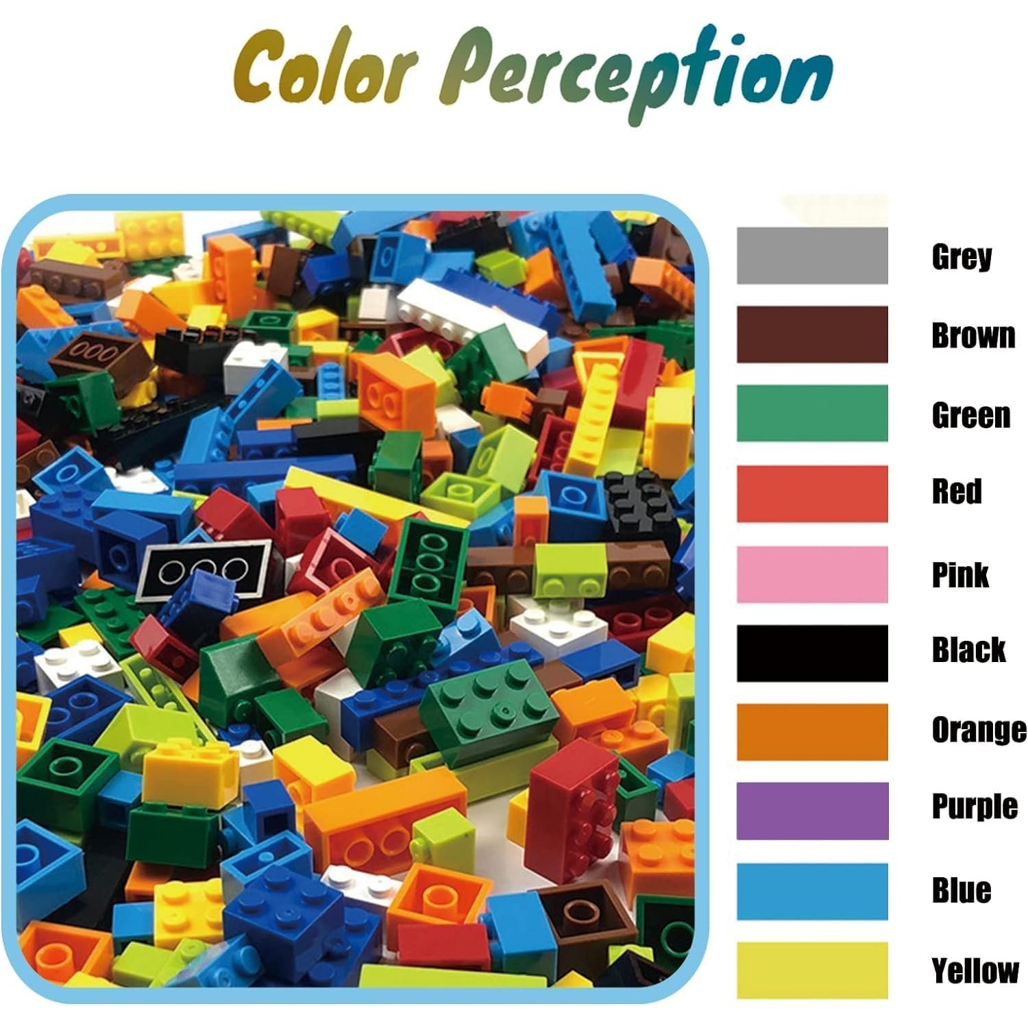 Classic Building Bricks 1500 Piece Set: image 4