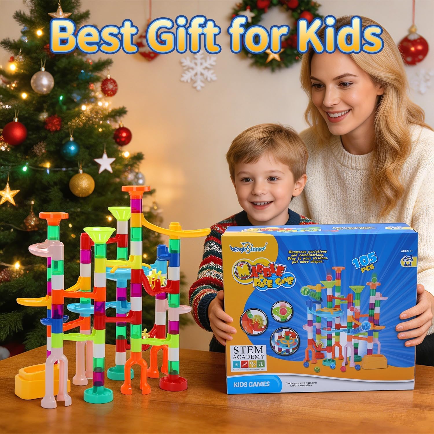 105 Piece Marble Run Kit: image 7