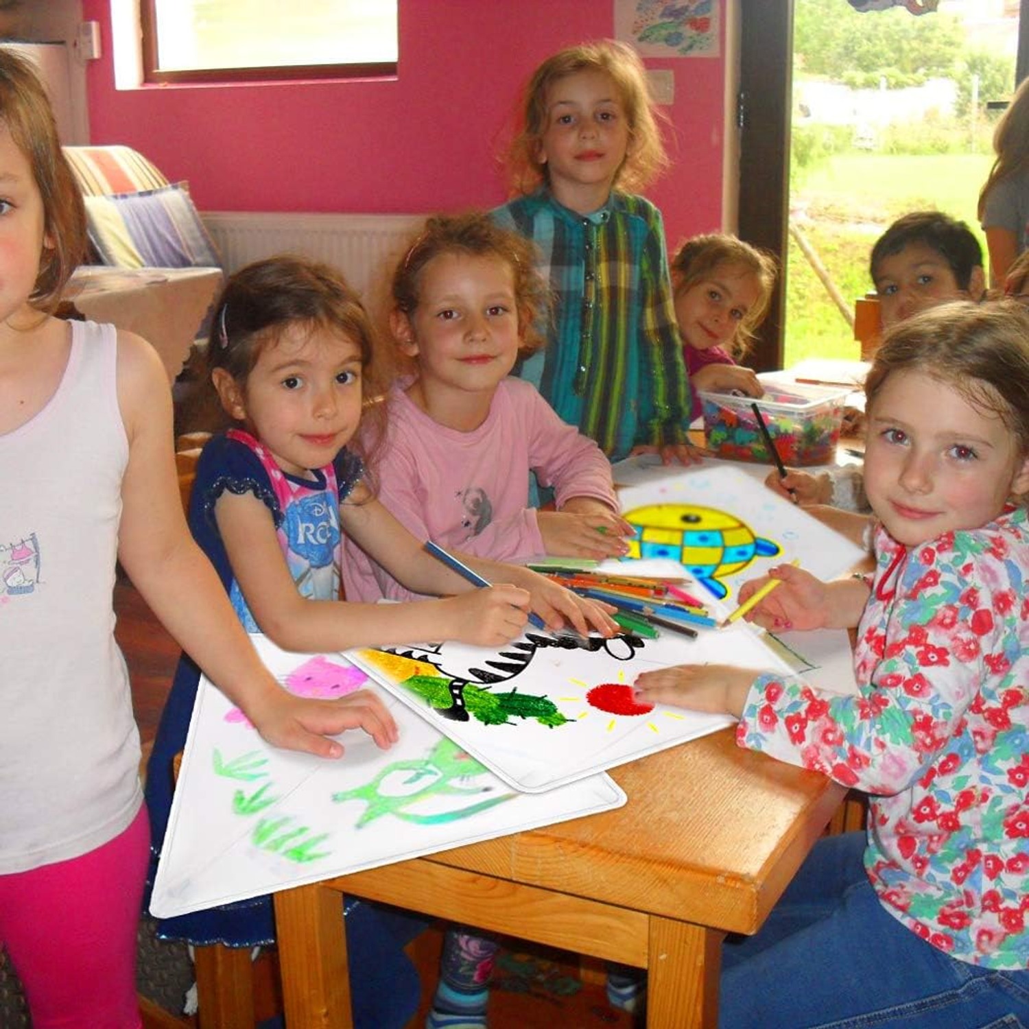 DIY Kite Making Kit 6 Pack with Markers