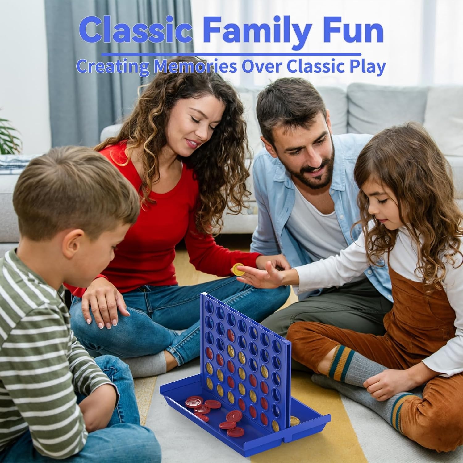 4 in a Row Connect Board Game