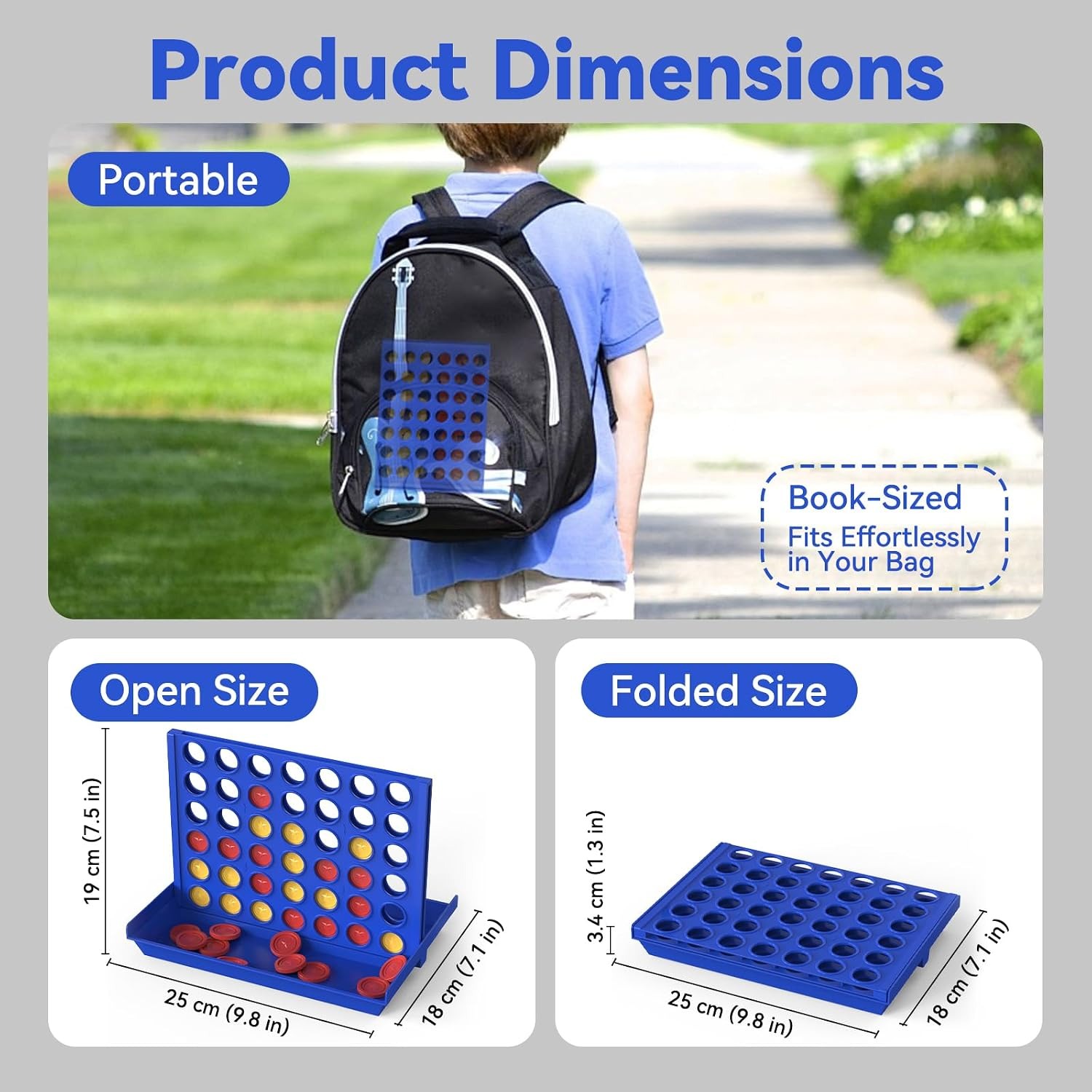 4 in a Row Connect Board Game