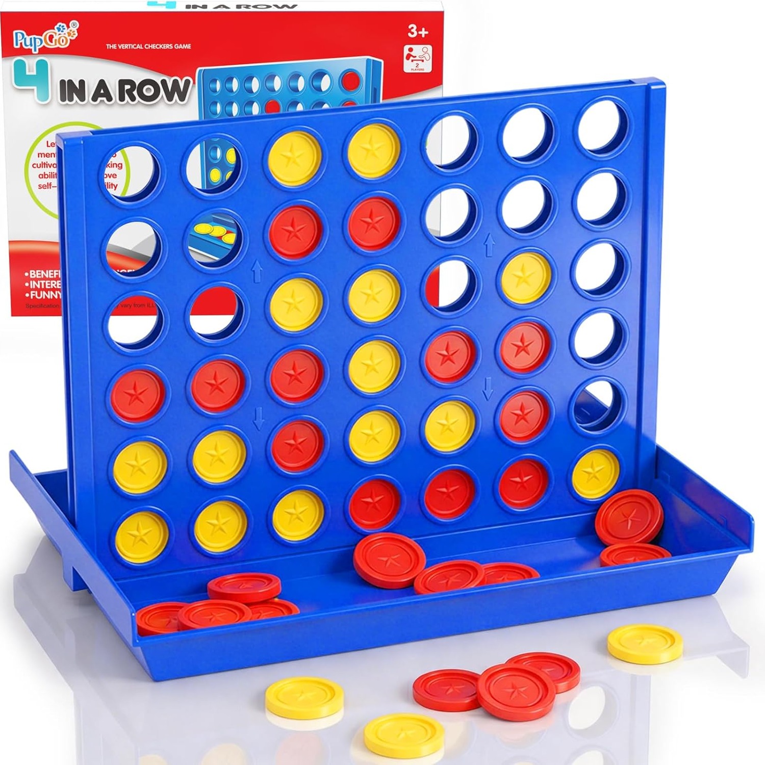 4 in a Row Connect Board Game