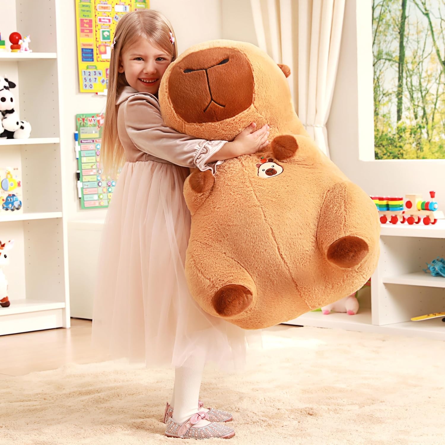 Giant Capybara Plush Toy