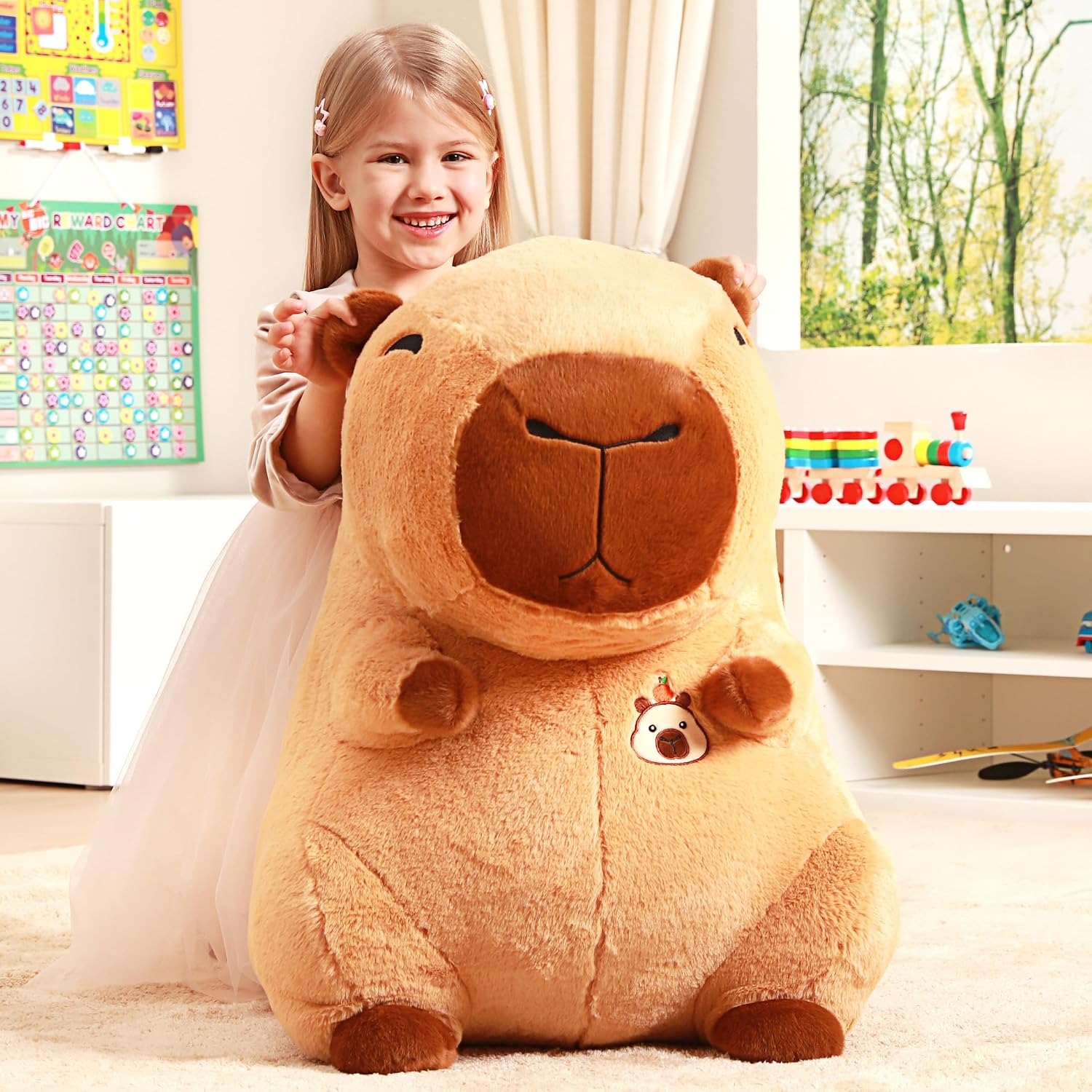 Giant Capybara Plush Toy: image 7
