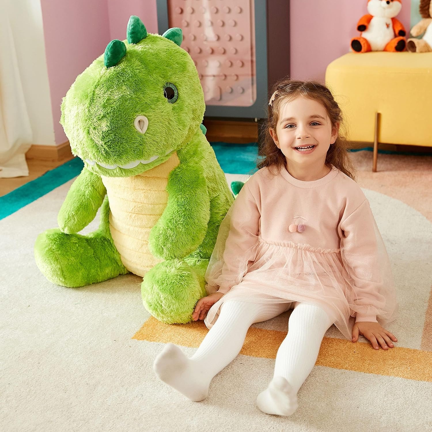 Giant Dinosaur Plush 60cm Jumbo Stuffed Soft Toy: image 2
