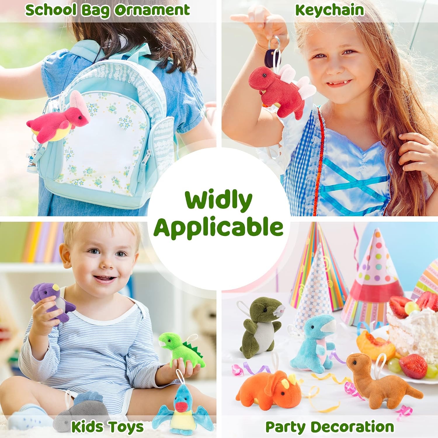 Mini Dinosaur Plush 12 Pack