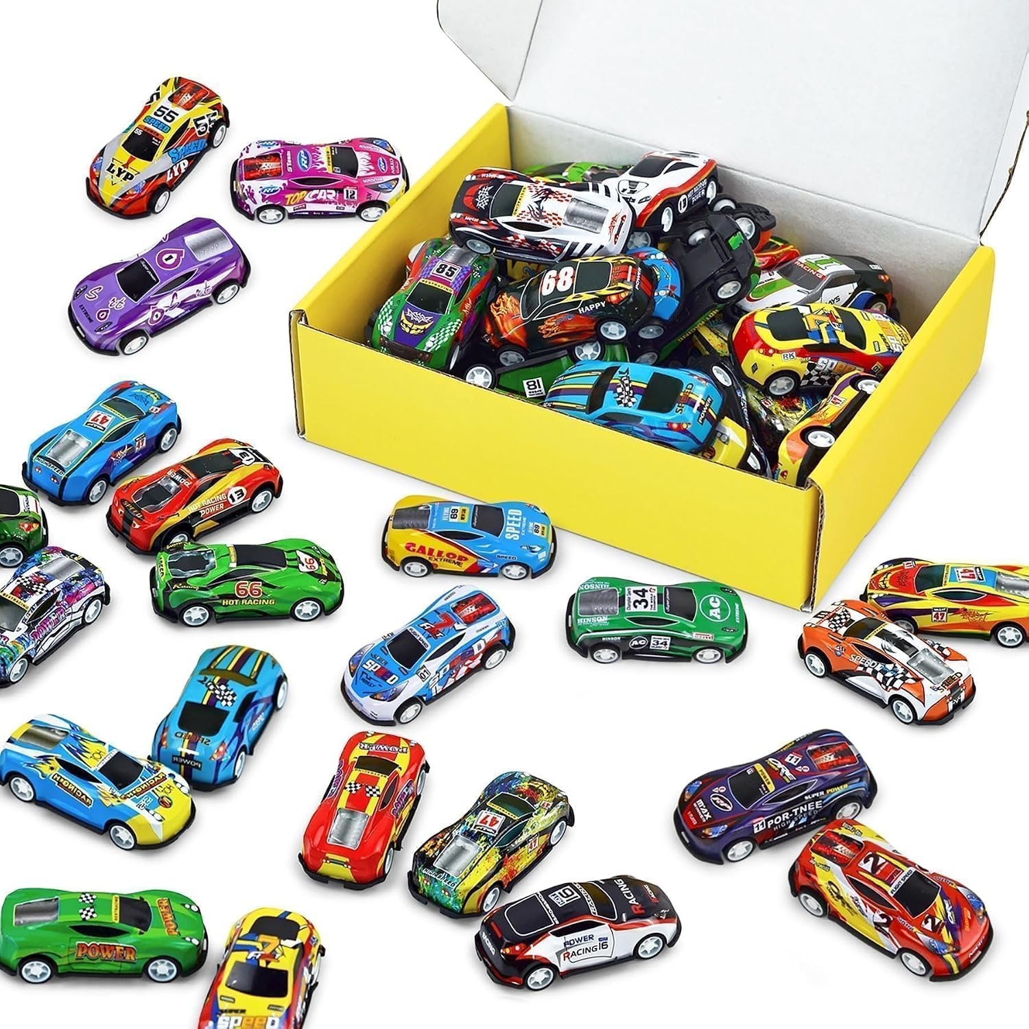 Mini Pull Back Race Cars 30 Pack