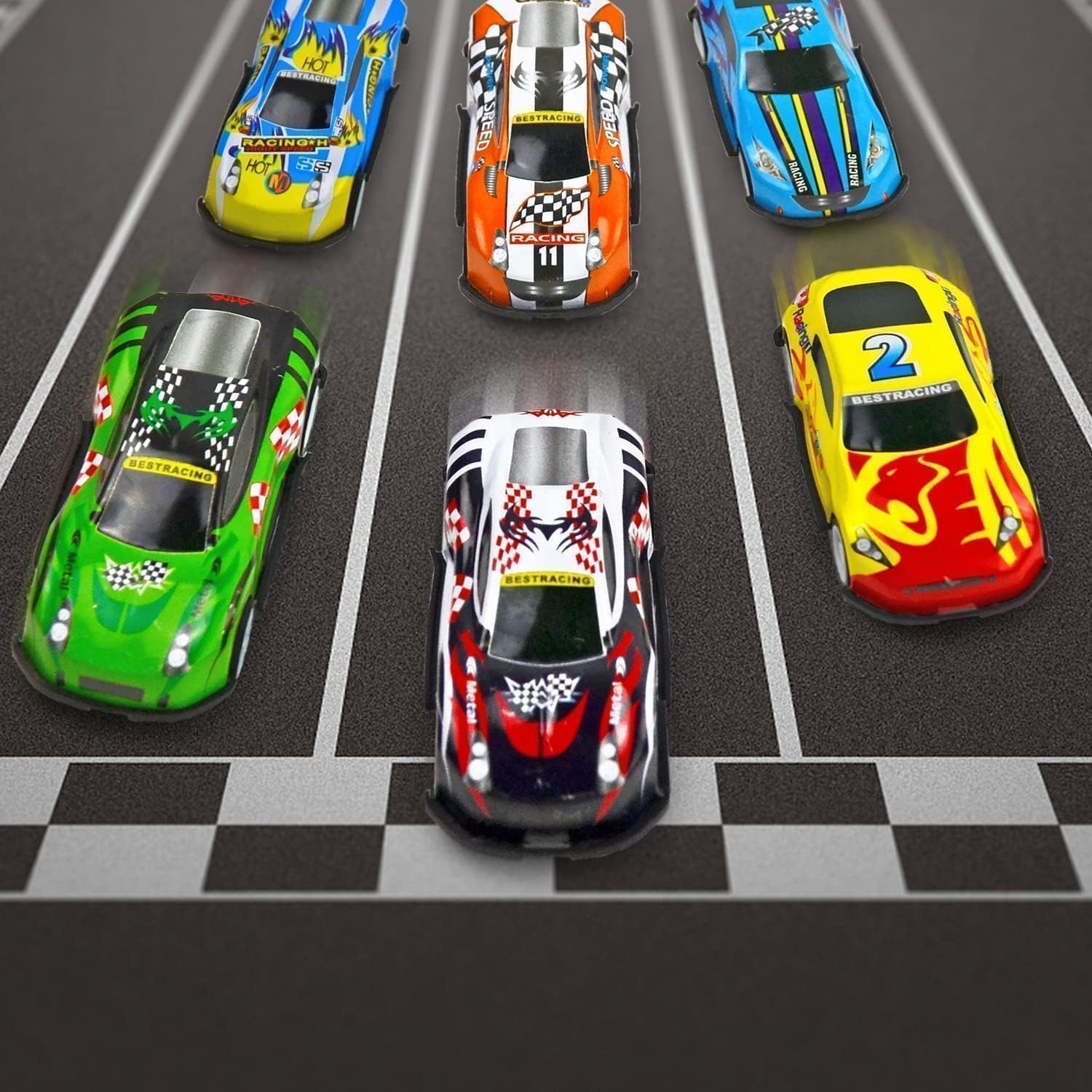 Mini Pull Back Race Cars 30 Pack