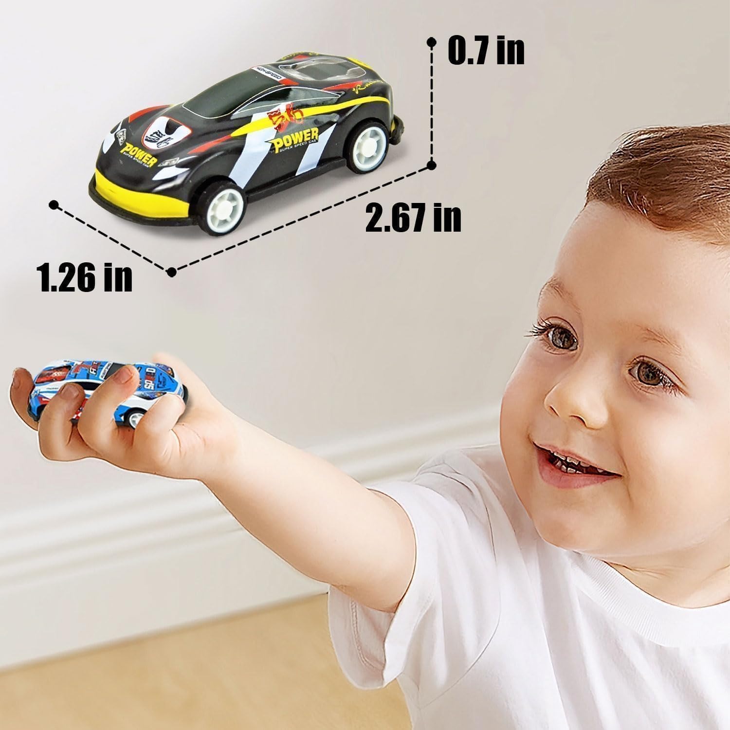Mini Pull Back Race Cars 30 Pack
