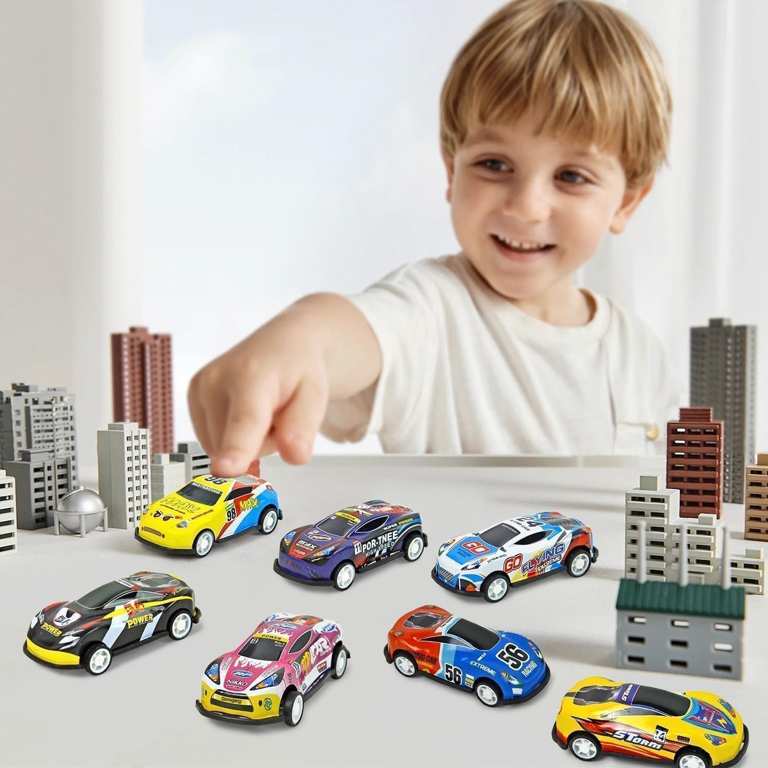 Mini Pull Back Race Cars 30 Pack